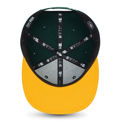 Casquette 9FIFTY Snapback Oakland Athletics MLB Essential Vert Foncé