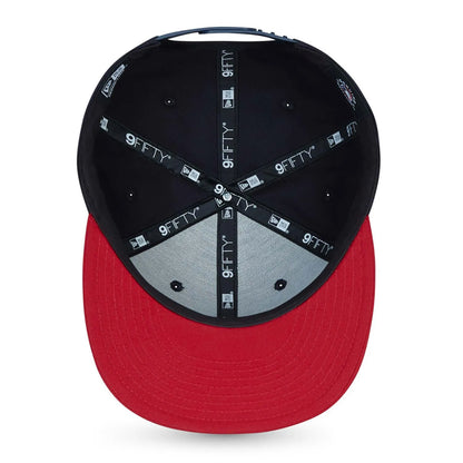 Casquette 9FIFTY Snapback Atlanta Braves MLB Essential Bleu Marine Rouge